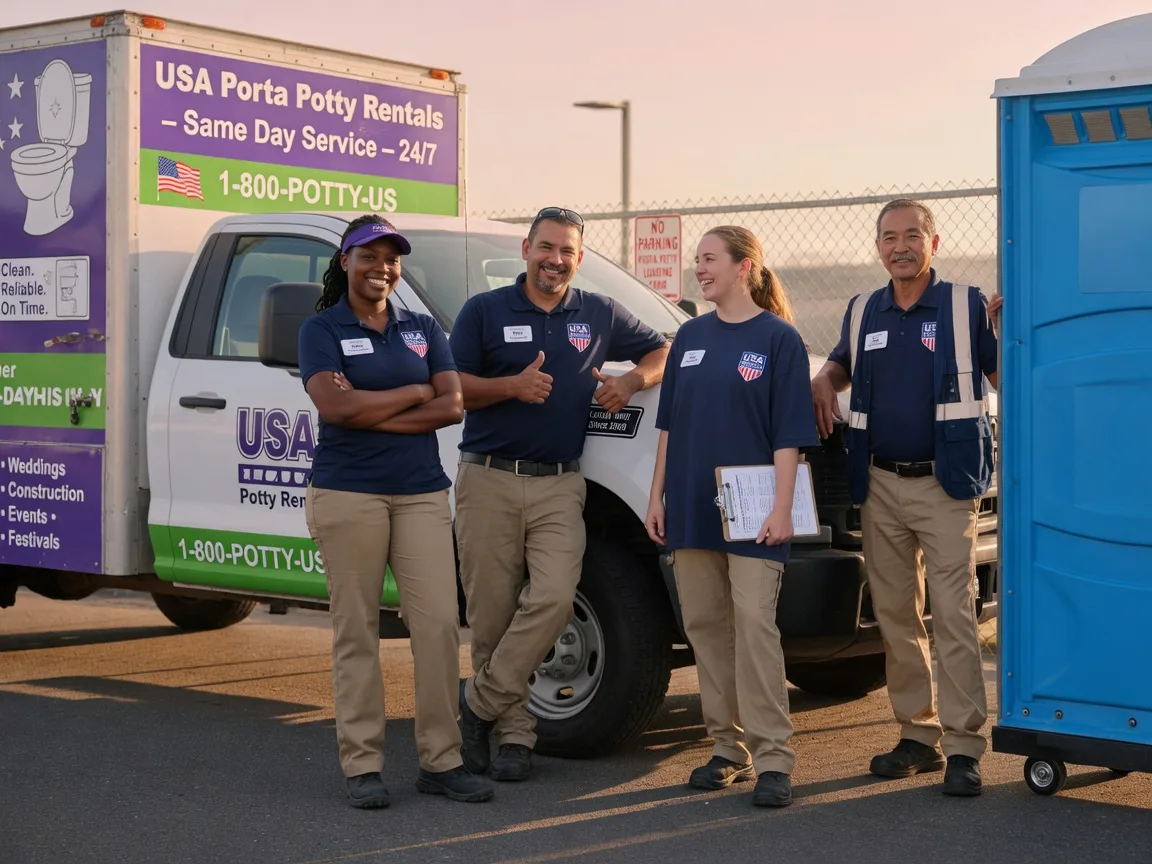 Porta Potty Rental company in Green Forest, AR